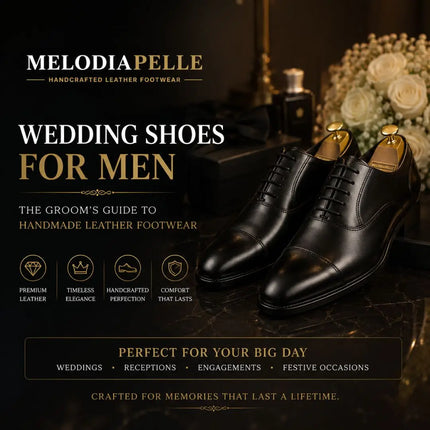 Wedding Shoes for Men: The Groom's Guide to Handmade Leather Footwear