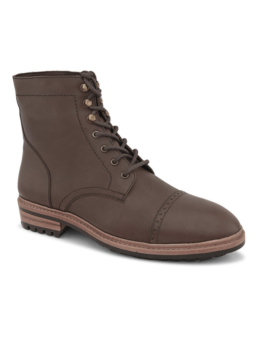 LACE-UP BOOTS