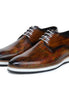 Mondaino Patina Sneaker-Sole Derby for Men - Hybrid Leather Derby Sneakers