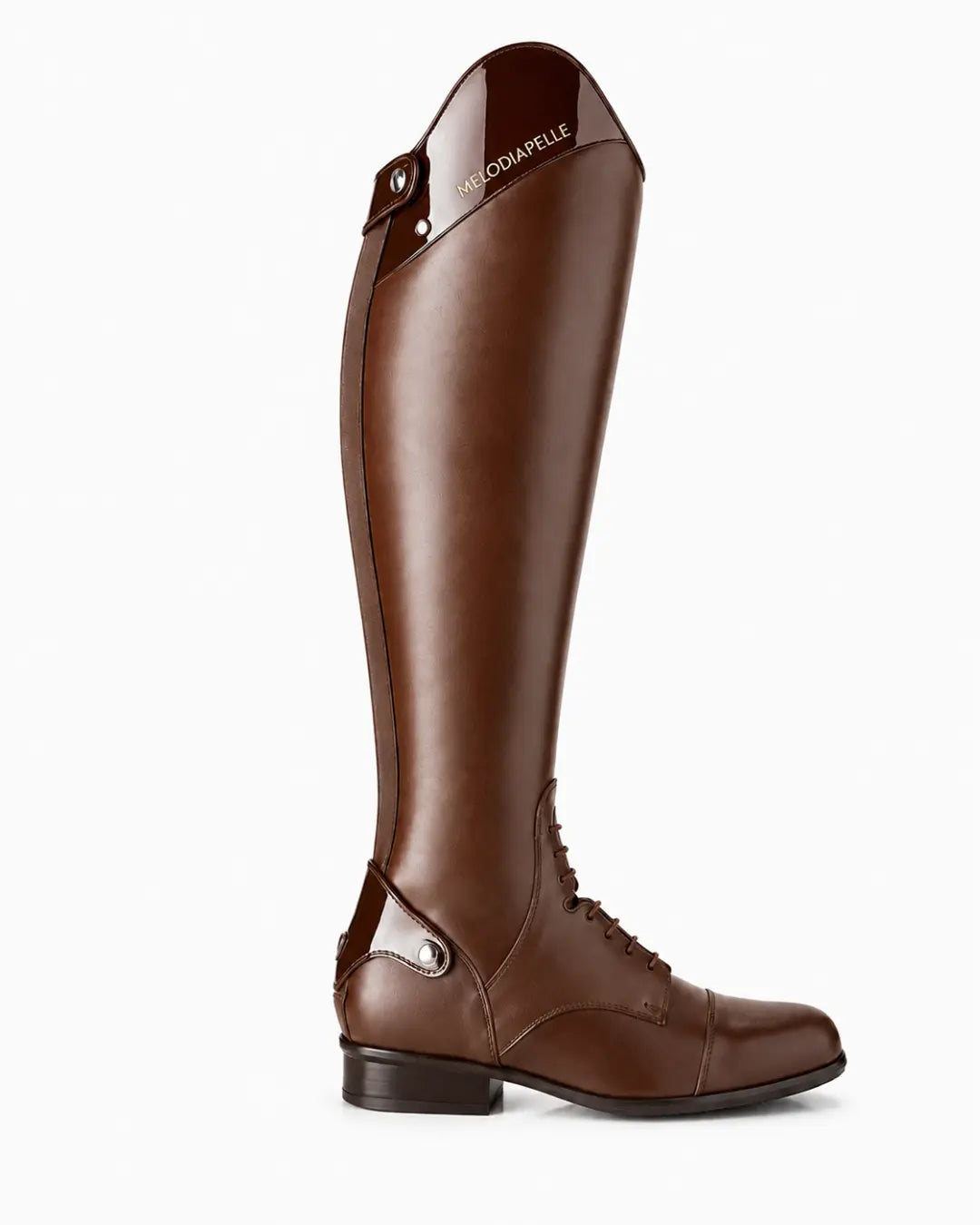 Verona Men's Patent-Top Polo & Horse Riding Boots – Black Leather Competition Boots