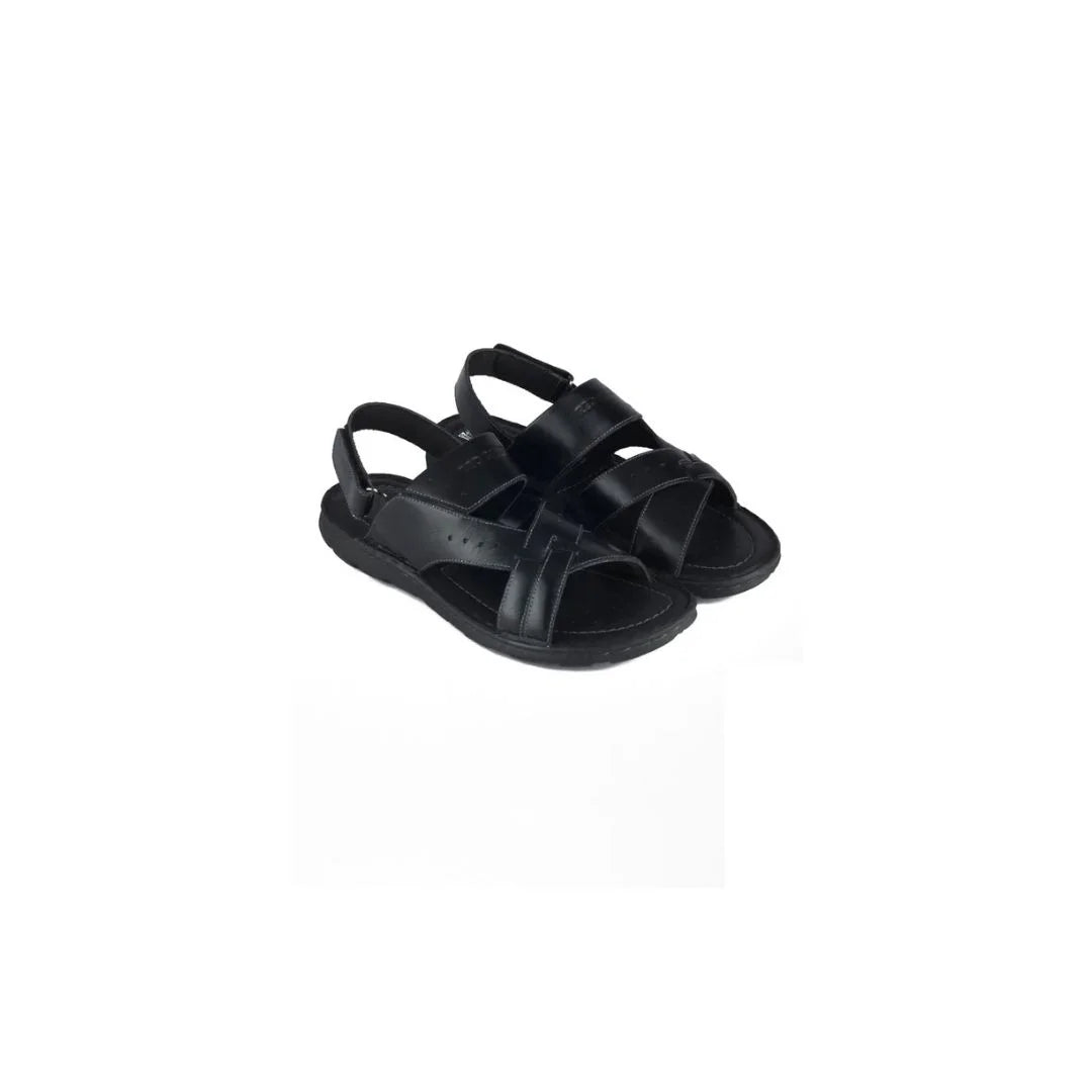 Methana Criss-Cross Sandal for Men - Back-Strap Leather Sandals