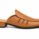 Molveno Croc-Embossed Slit Mule for Men - Backless Block-Heel Slip-On Shoes