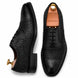 Munich Hand-Woven Brogue Oxford for Men - Goodyear Welted Leather Dress Shoes