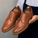 Morano Wingtip Brogue Derby for Men - Goodyear Welted Full-Grain Leather Shoes