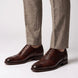 Moio Punched Cap-Toe Oxford for Men - Burnished Oxford Shoes