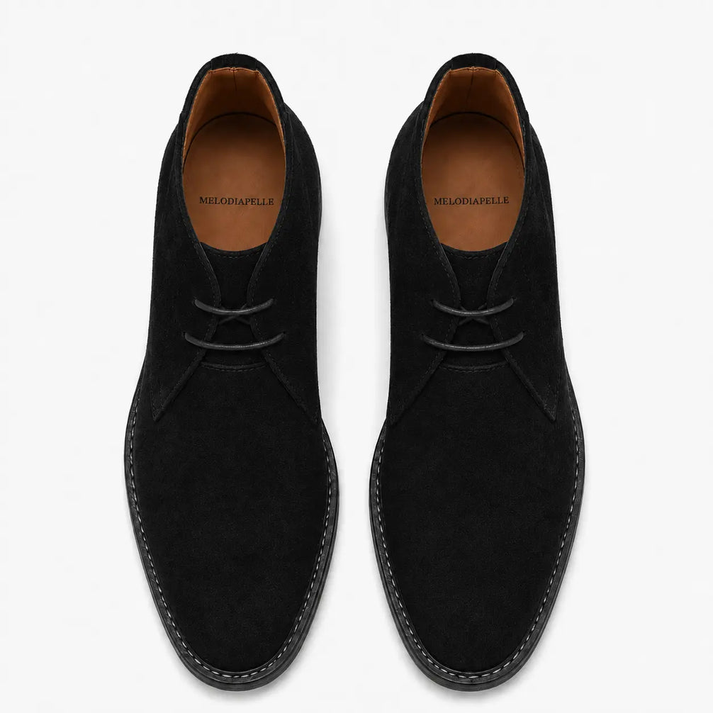 Maringa Suede Chukka Boot for Men - Goodyear Welted Leather Sole Boots