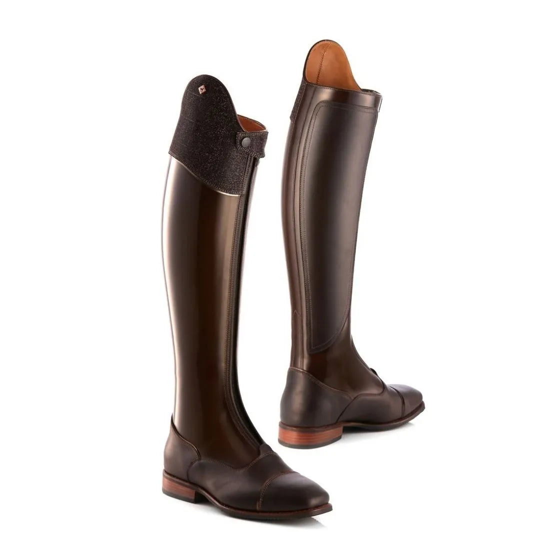 Malpica Textured-Top Dress Dress Riding Boot for Men - Leather Dressage Boots
