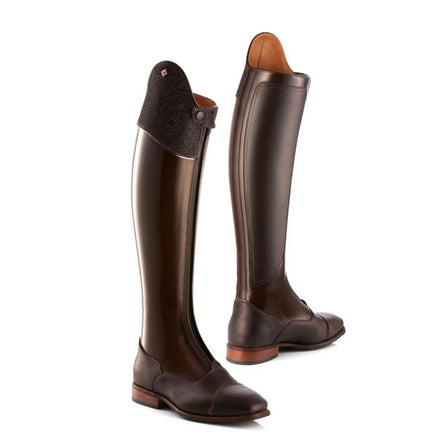 Malpica Textured-Top Dress Dress Riding Boot for Men - Leather Dressage Boots