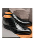 Mandla Croc-Embossed Chukka Boot for Men - Exotic-Look Chukka Boots