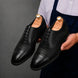 Munich Hand-Woven Brogue Oxford for Men - Goodyear Welted Leather Dress Shoes