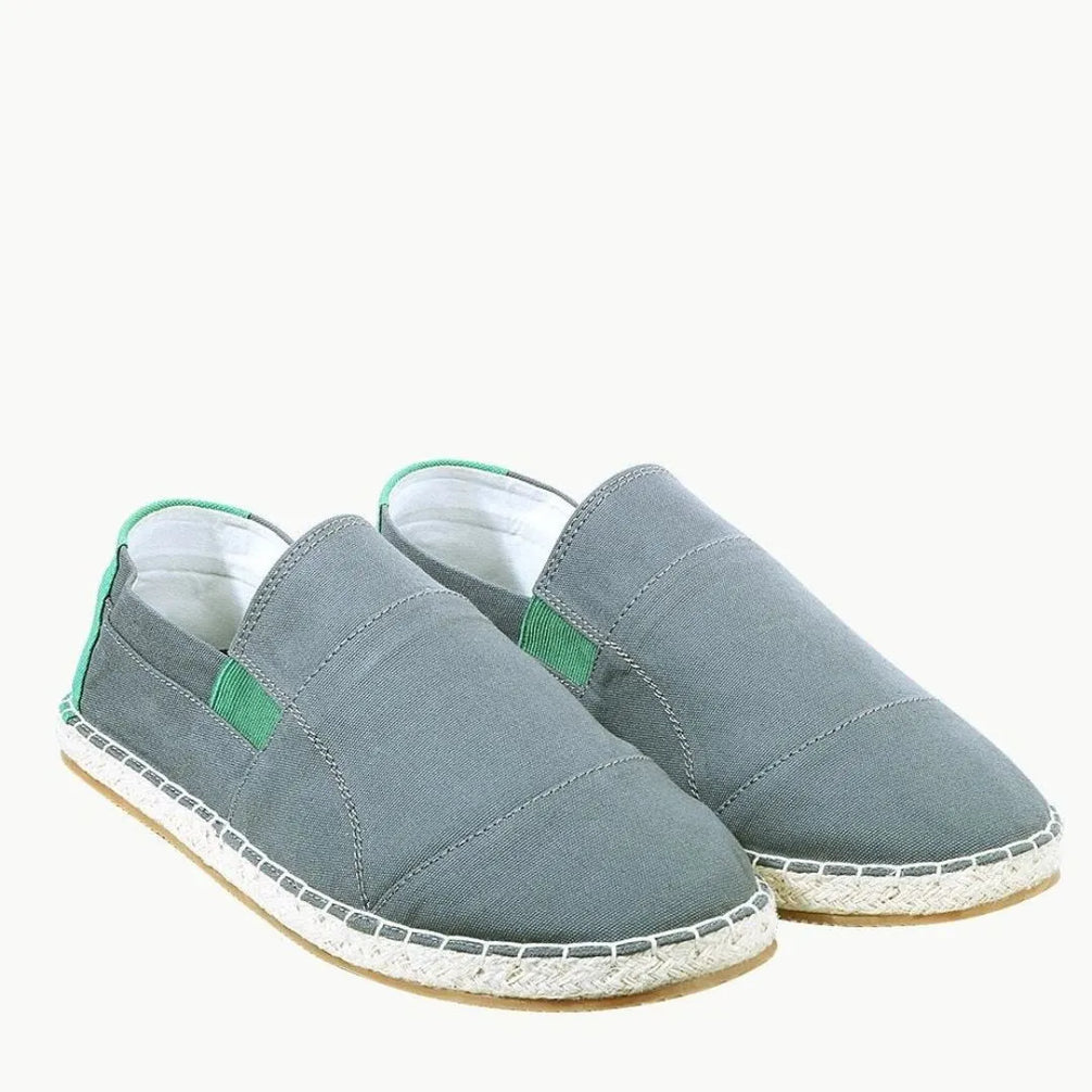 Mortagua Contrast-Lined Espadrille for Men - Canvas Espadrilles