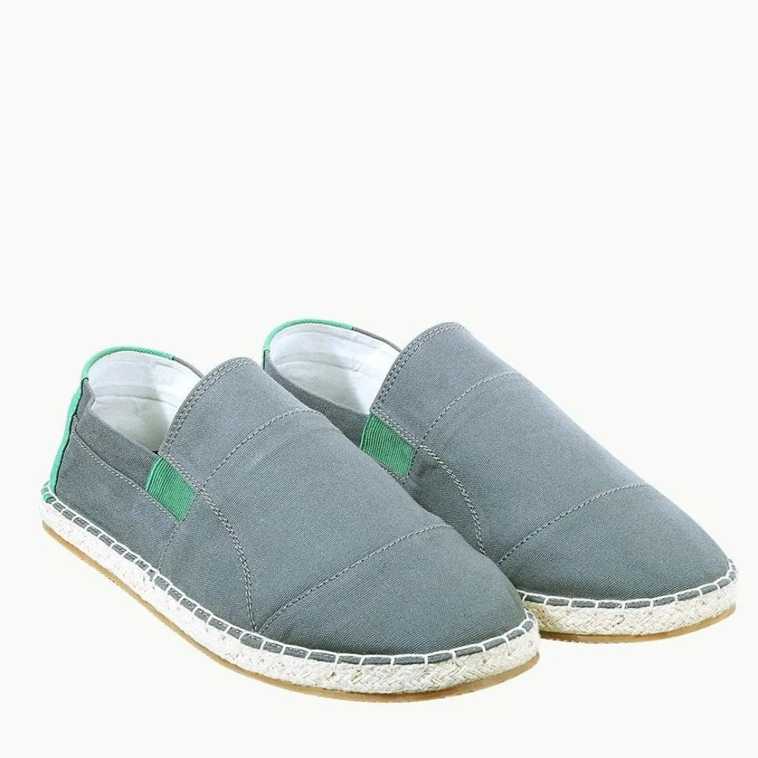 Mortagua Contrast-Lined Espadrille for Men - Canvas Espadrilles