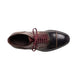 Monticello Two-Tone Balmoral Balmoral Boot for Men - Contrast Leather Dress Boots