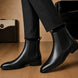 Montrose Patina Chelsea Boot for Men - Lug-Sole Leather Ankle Boots