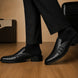 Molveno Croc-Embossed Slit Mule for Men - Backless Block-Heel Slip-On Shoes