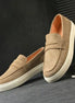 Malcontenta Suede Sneaker-Sole Penny Loafer for Men - Casual Suede Penny Loafers