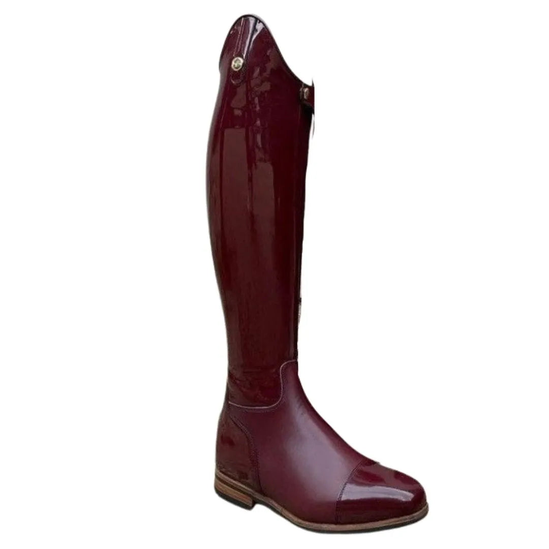 Mejorada Deep-Tone Patent Dress Riding Boot for Men - Patent Dressage Boots
