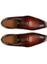 Morimondo Two-Stage Burnish Wholecut Oxford for Men - Hand-Burnished Leather Oxford Shoes