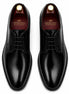 Matera Plain-Toe Derby for Men - Goodyear Welted Mirror-Polish Formal Shoes