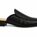 Molveno Croc-Embossed Slit Mule for Men - Backless Block-Heel Slip-On Shoes