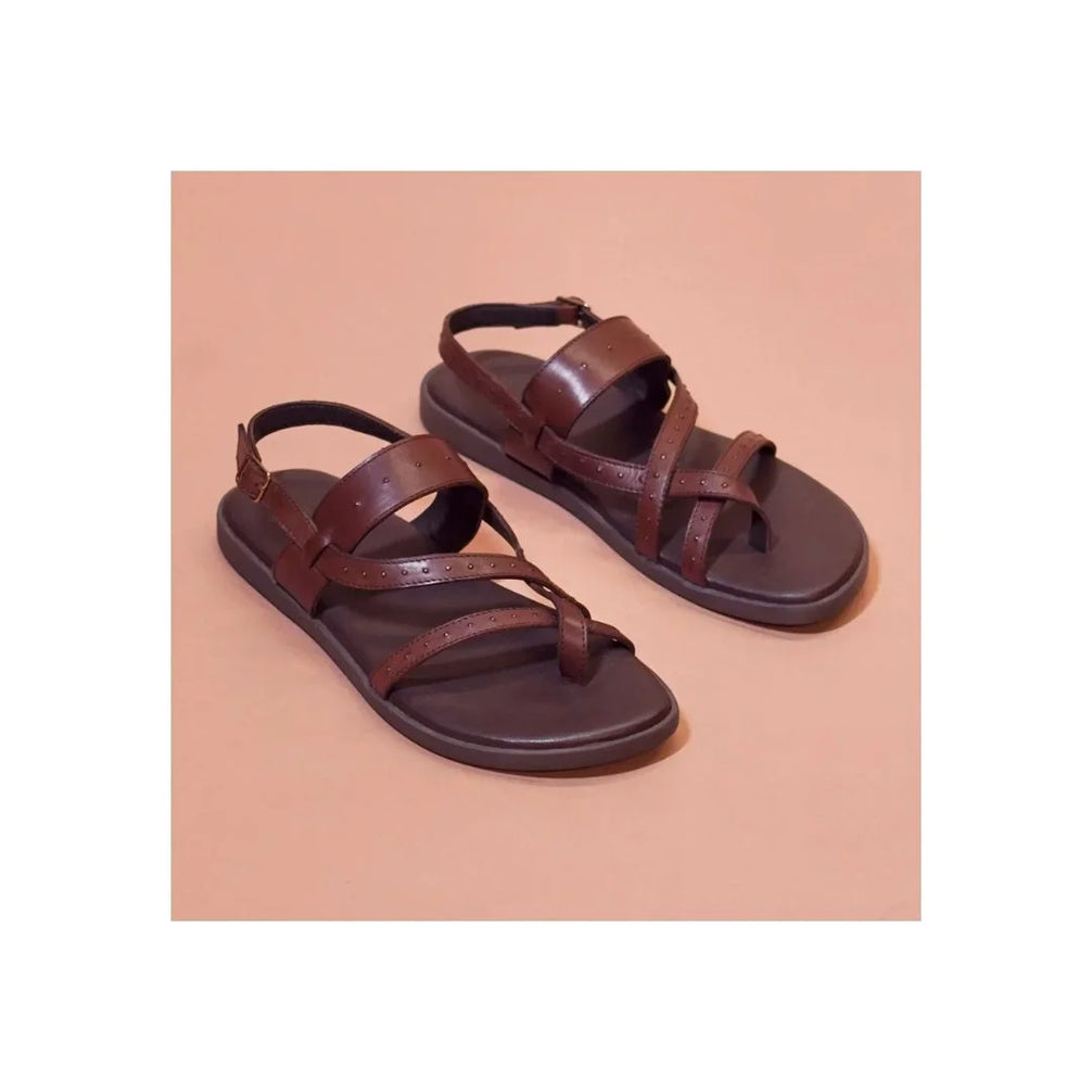 Marmari Toe-Loop Strappy Sandal for Men - Back-Strap Leather Sandals