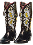 Morton Painted Flame Cowboy Boot for Men - Statement Cowboy Boots