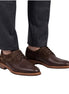Montagna Woven-Vamp Suede Derby for Men - Two-Material Derby Shoes