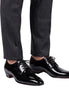 Masino Patent Evening Derby for Men - Patent Leather Derby Shoes
