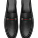 Mirepoix Web-Stripe Grained Mule for Men - Backless Block-Heel Shoes