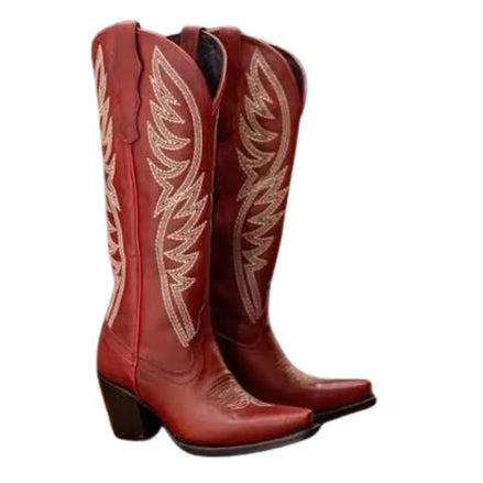Munday Tall Embroidered Cowboy Boot for Men - Western Boots
