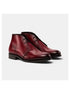 Mangrol Polished Deep-Tone Chukka Boot for Men - Leather Chukka Boots