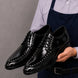 Mortlach Studded Apron Derby for Men - Goodyear Welted Leather Formal Shoes