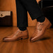 Mexico Double Monk Strap for Men - Hand-Burnished Goodyear Welted Leather Shoes