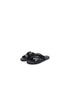 Melides Slim Cross Slide for Men - Leather Cross-Strap Slides