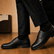 Manchester Pebble-Grain Derby for Men - Lug-Sole Leather Formal Shoes