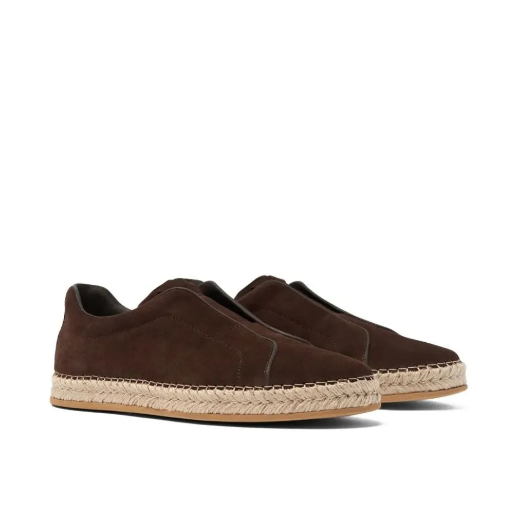 Montoro Suede Laceless Espadrille for Men - Suede Espadrille Sneakers