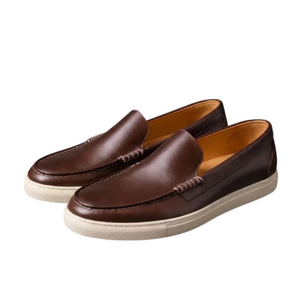 Morga Cupsole Venetian Slip-On Loafer for Men - Leather Slip-On Loafers