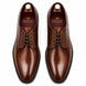 Matera Plain-Toe Derby for Men - Goodyear Welted Mirror-Polish Formal Shoes
