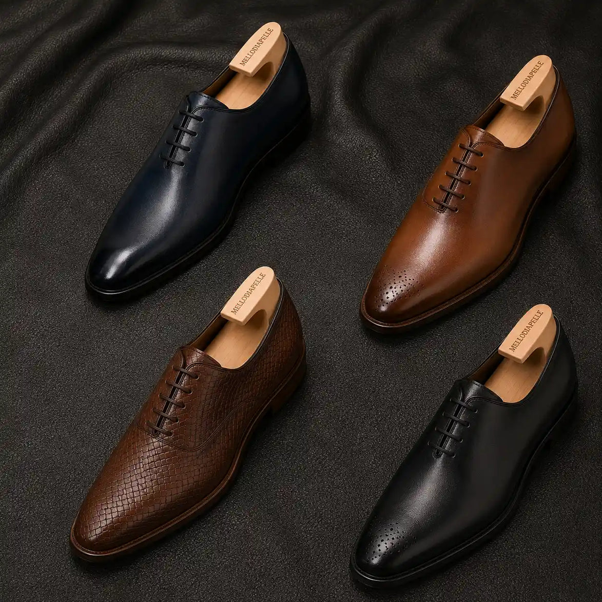 Meta Wholecut Oxford // Midnight Navy