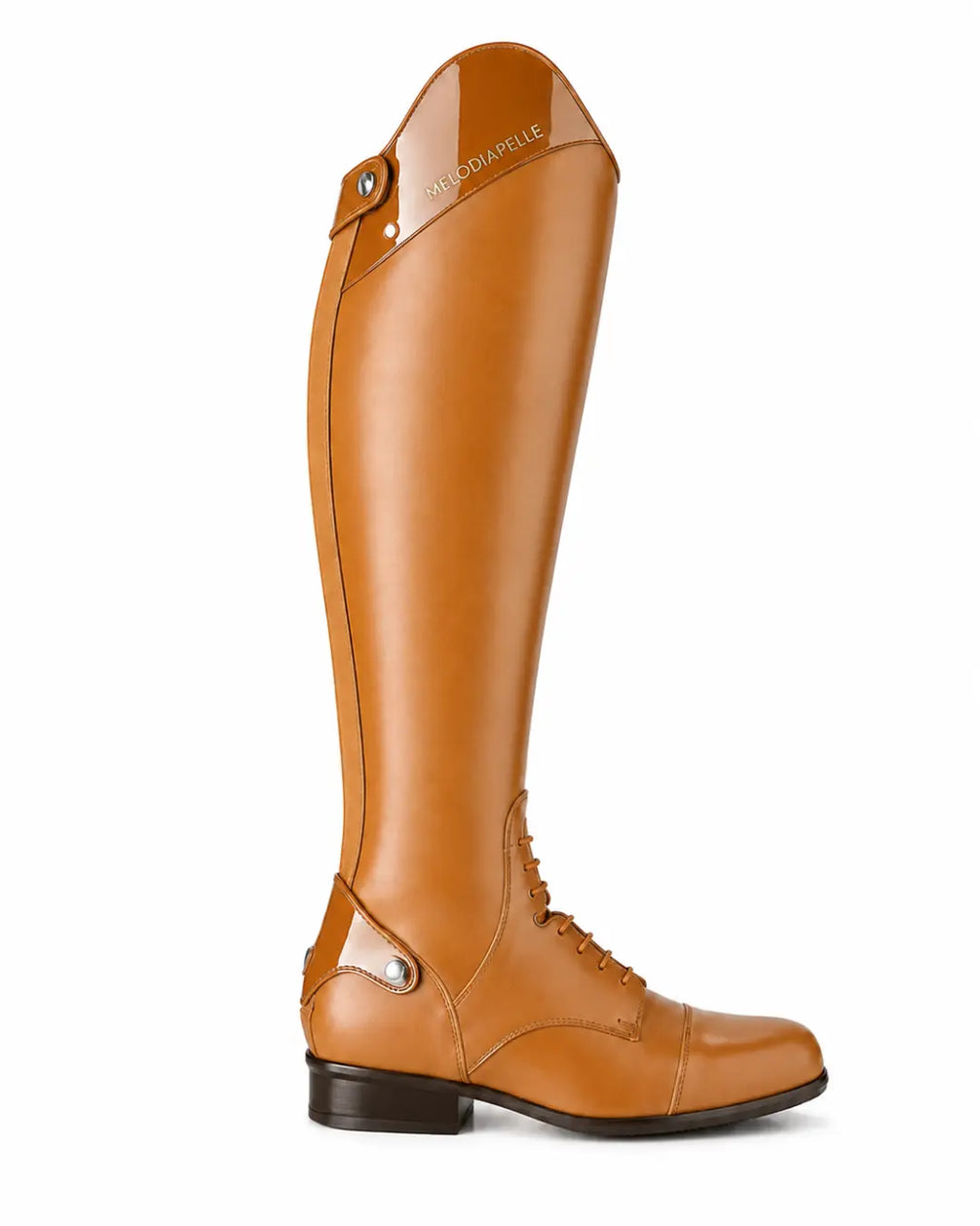 Verona Men's Patent-Top Polo & Horse Riding Boots – Black Leather Competition Boots