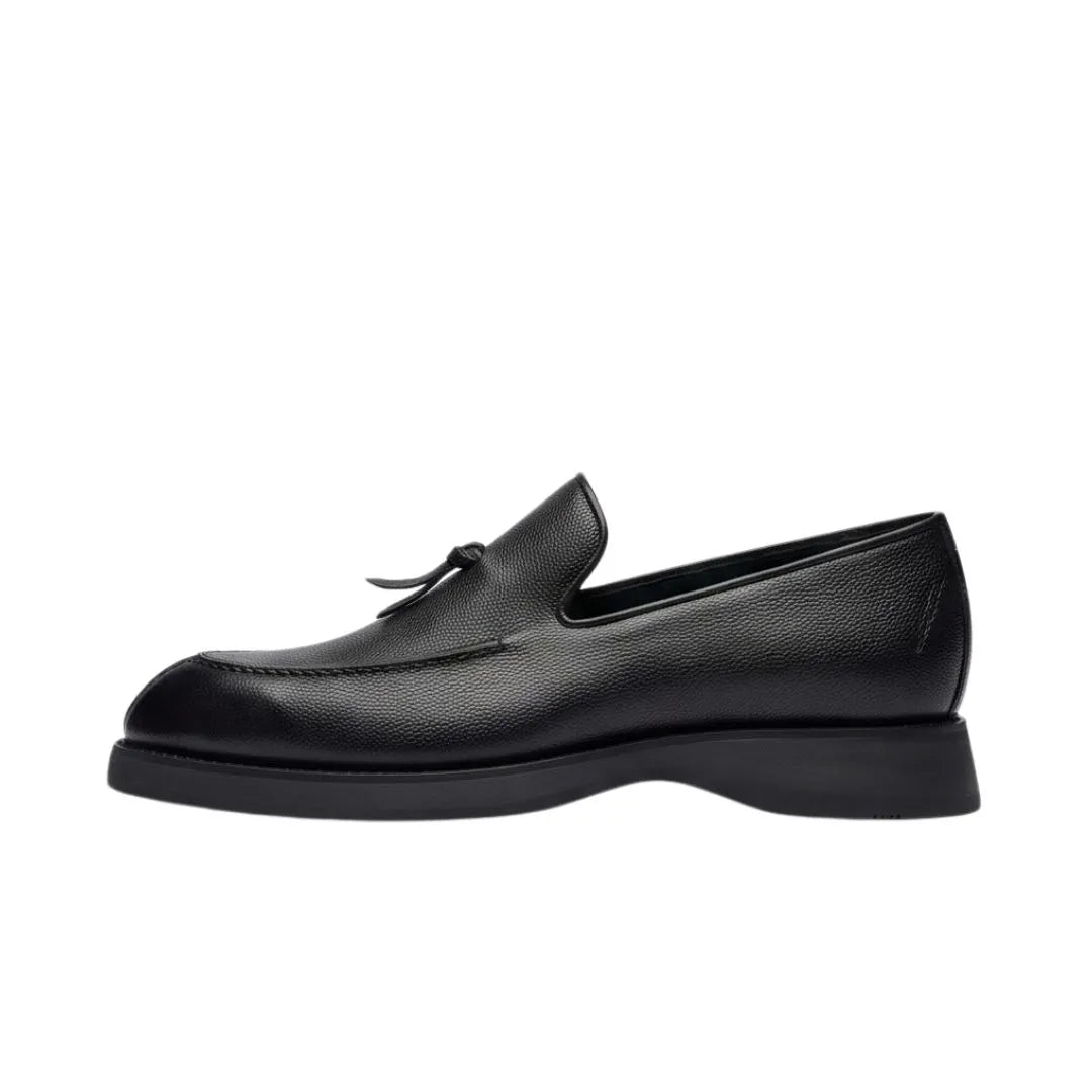 Merone Pebble Lug-Sole Tassel Tassel Loafer for Men - Chunky Tassel Loafers