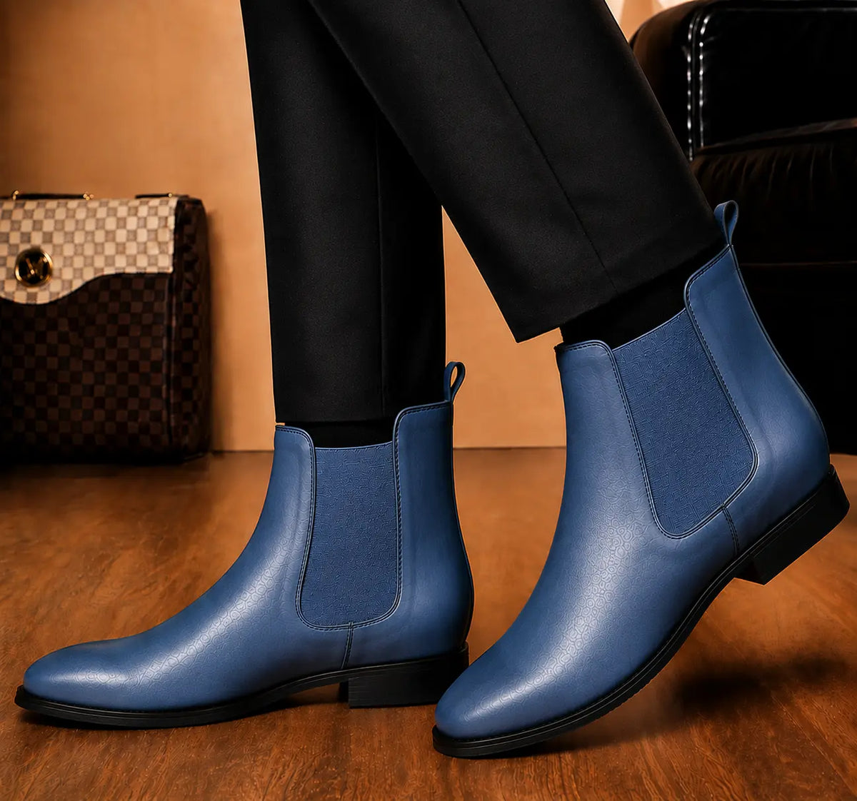 Mazarine Chelsea Boot for Men - Goodyear Welted Full-Grain Leather Boots