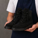 Mojave Suede Combat Boot for Men - Lug-Sole Lace-Up Leather Boots