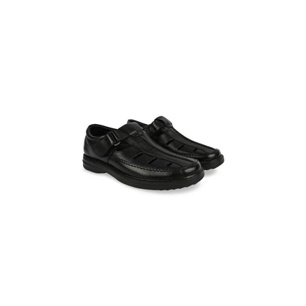 Marsalforn Everyday Velcro Fisherman Sandal for Men - Closed-Toe Leather Sandals