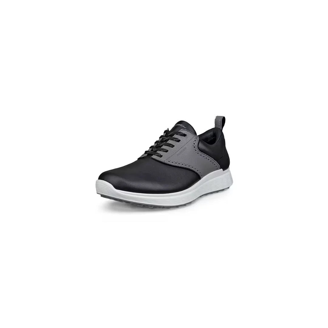 Muthill Two-Tone Saddle Hybrid Spikeless Golf Shoe for Men - Leather Spikeless Golf Shoes