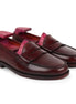 Malosco Beefroll Classic Penny Loafer for Men - Polished Leather Penny Loafers