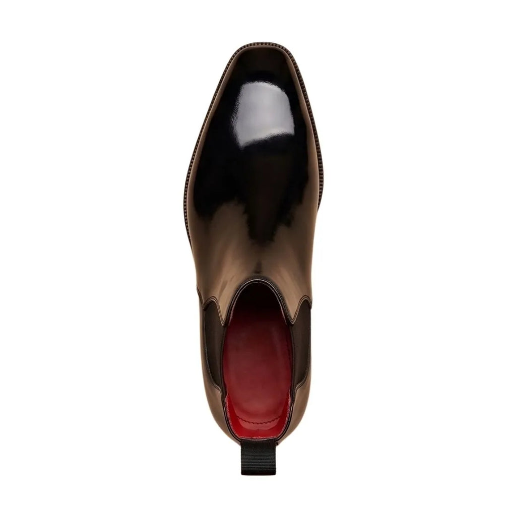 Mesenzana Patent Chelsea Chelsea Boot for Men - Glossy Chelsea Boots