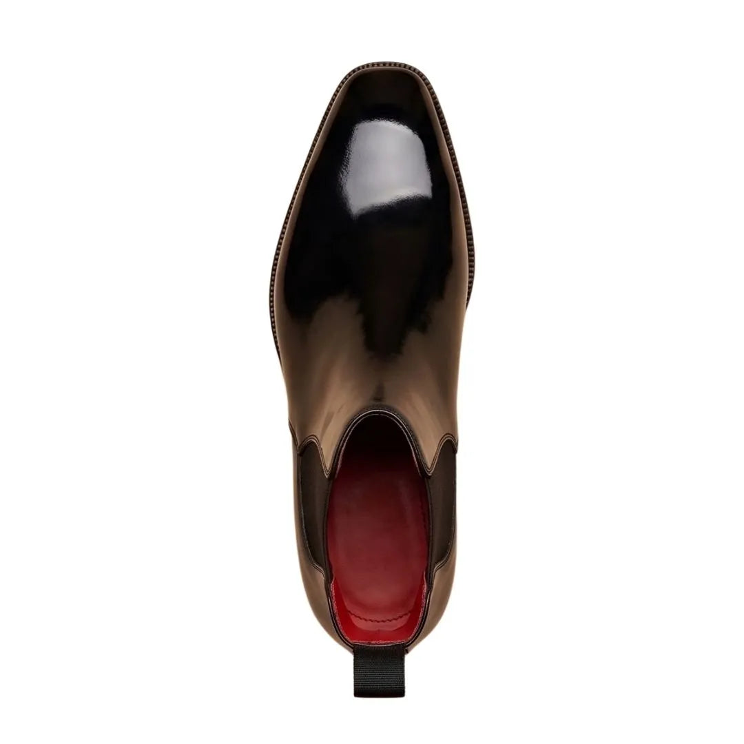 Mesenzana Patent Chelsea Chelsea Boot for Men - Glossy Chelsea Boots