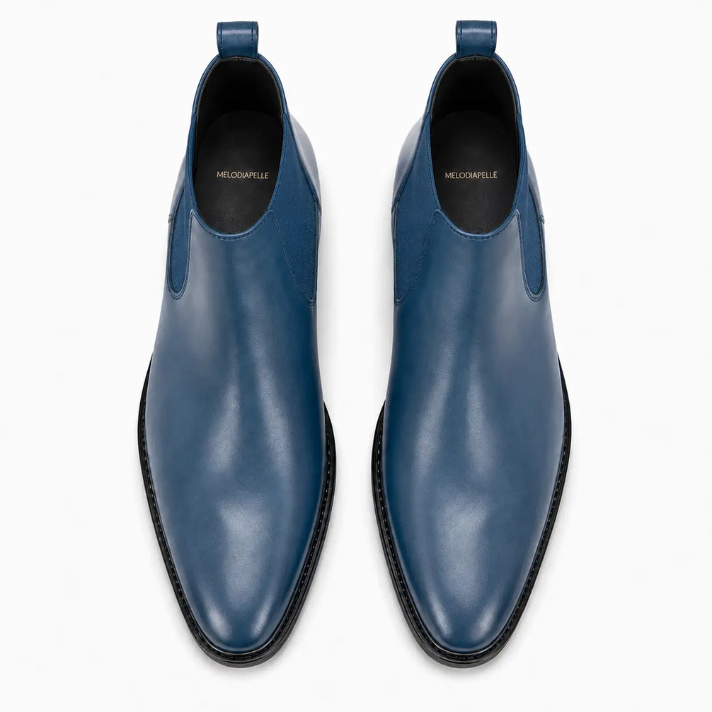 Mazarine Chelsea Boot for Men - Goodyear Welted Full-Grain Leather Boots