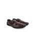 Mosta Deep-Tone Velcro Fisherman Sandal for Men - Closed-Toe Leather Office Sandals
